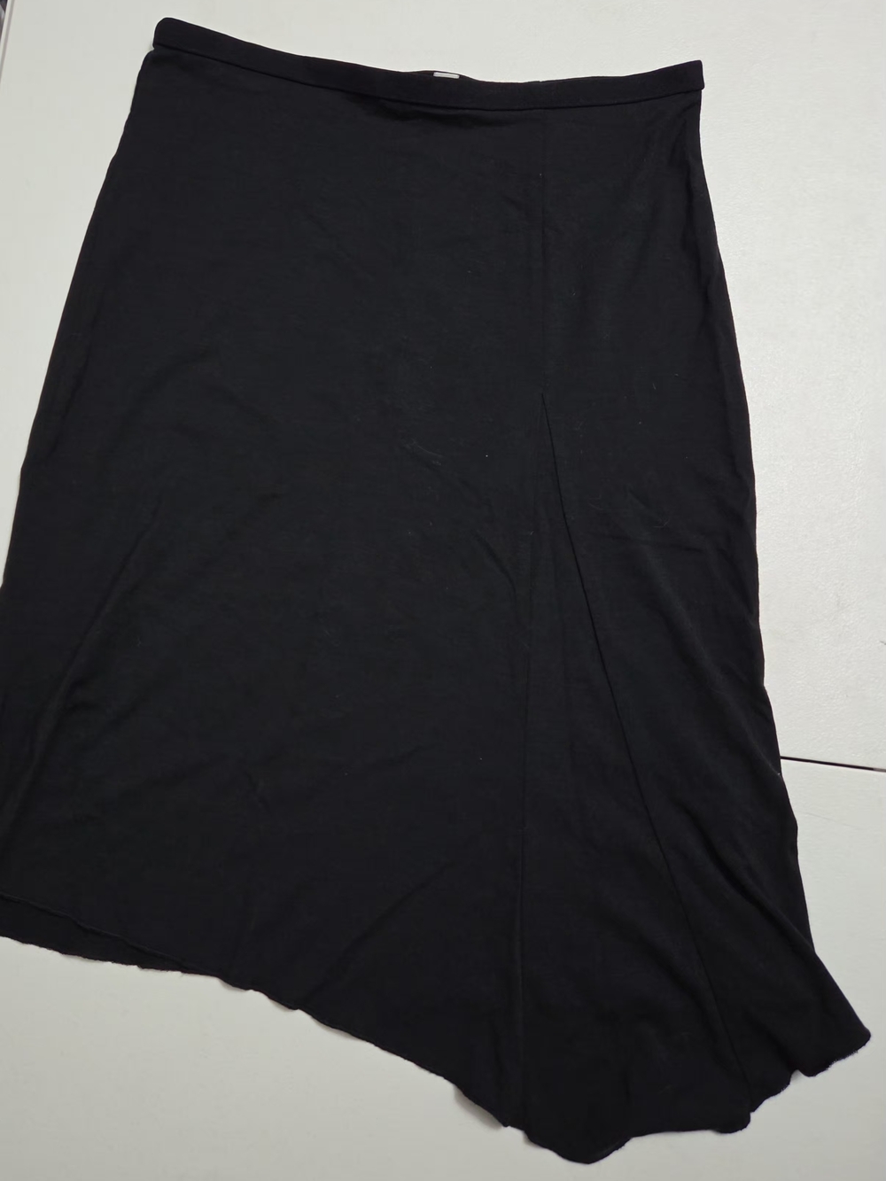 Express Black High Waisted Asymmetrical Ruffle Mini Skirt Size XS